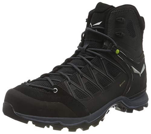 Salewa MS Mountain Trainer Lite Mid Gore-Tex, Trekking-& Wanderstiefel Hombre, Negro (Black/Black 0971), 42.5 EU