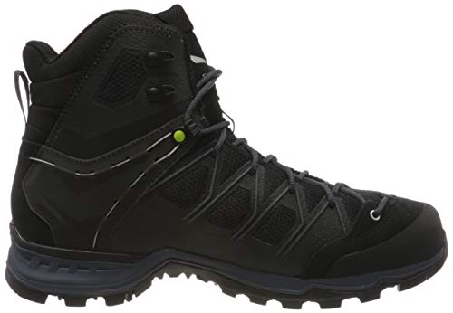 Salewa MS Mountain Trainer Lite Mid Gore-Tex, Trekking-& Wanderstiefel Hombre, Negro (Black/Black 0971), 42.5 EU