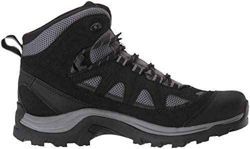 Salomon Authentic LTR GTX, Zapatillas de Senderismo Hombre, Gris/Negro (Magnet/Black/Quiet Shade), 44 2/3 EU