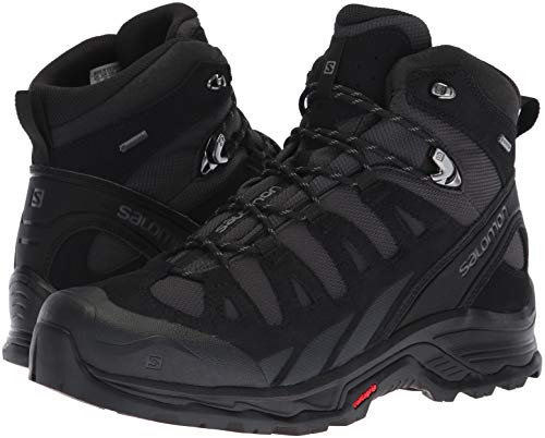 Salomon Quest Prime GTX, Zapatillas de Senderismo Hombre, Gris (Phantom/Black/Quiet Shade), 44 EU