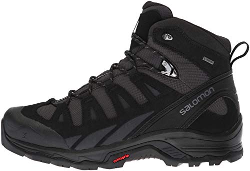 Salomon Quest Prime GTX, Zapatillas de Senderismo Hombre, Gris (Phantom/Black/Quiet Shade), 46 2/3 EU