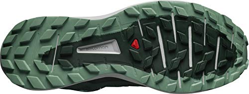 SALOMON Sense Ride 3, Trail Running Hombre, Green Gables Aleación Aceite Azul, 42 2/3 EU