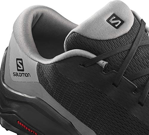 Salomon X Reveal, Zapatillas de Senderismo Hombre, Negro (Black/Black/Quiet Shade), 43 1/3 EU