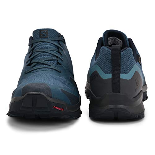 Salomon XA COLLIDER GTX, Zapatillas de Trail Running Hombre, Color: Azul (Dark Denim/Ebony/Navy Blazer), 44 EU