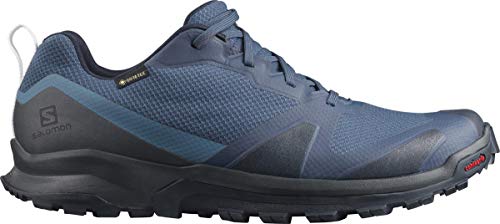 Salomon XA COLLIDER GTX, Zapatillas de Trail Running Hombre, Color: Azul (Dark Denim/Ebony/Navy Blazer), 44 EU