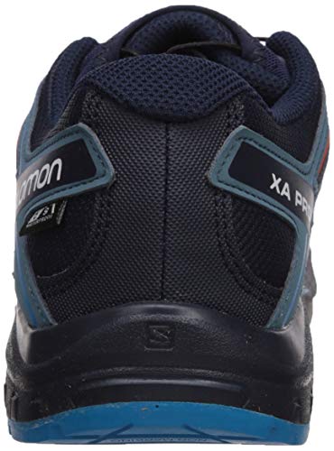 Salomon XA Pro 3D CSWP J, Zapatillas de Deporte Unisex Niños, Azul Navy Blazer Mallard Blue Hawaiian Surf, 31 EU