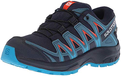 Salomon XA Pro 3D CSWP J, Zapatillas de Deporte Unisex Niños, Azul Navy Blazer Mallard Blue Hawaiian Surf, 33 EU