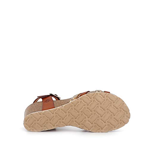 Sandalias Yokono Cadiz Nuez para Mujer 38 marrón