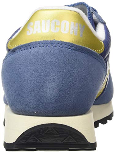 Saucony Jazz Original Vintage, Zapatillas de Cross para Mujer, Azul (Navy/Gold 30), 40.5 EU