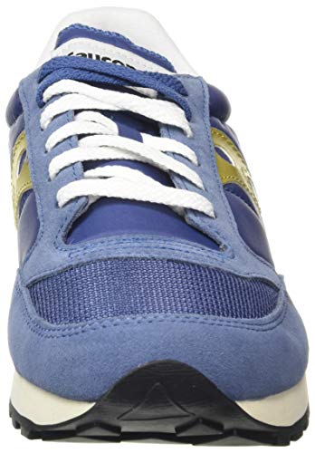 Saucony Jazz Original Vintage, Zapatillas de Cross para Mujer, Azul (Navy/Gold 30), 40.5 EU