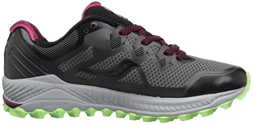 Saucony Mujeres Sandalias de Piso, Black | Mint | Berry, Talla 5