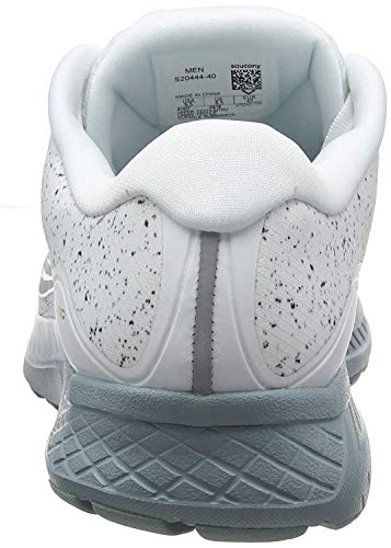 Saucony Ride ISO, Zapatillas de Running Hombre, Blanco (White 40), 44 EU