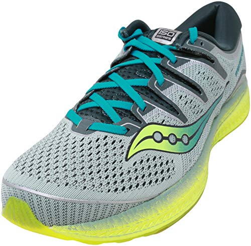 Saucony Triumph ISO 5, Zapatillas de Running Hombre, Verde Verde 37, 44.5 EU