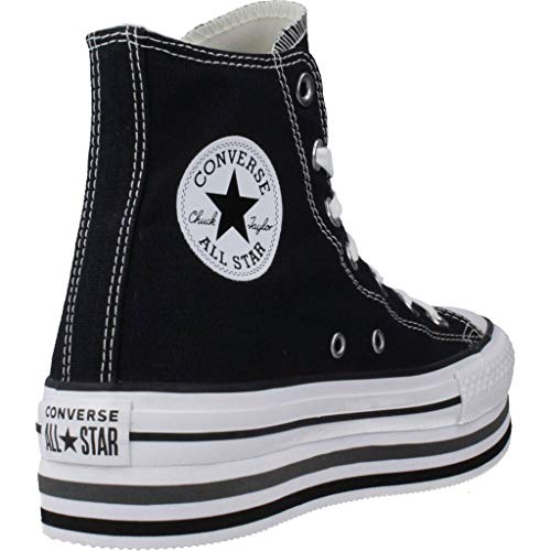 Scarpa Converse Chuck Taylor All Star Hi Platform nera