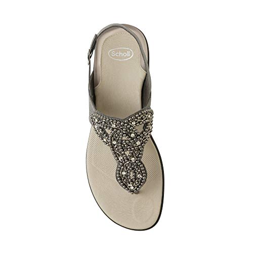 Scholl Sandalias con Tira marillie Metallo 39