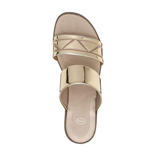 Scholl Sandalias sin Tira plexy Oro 41