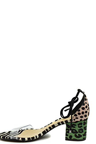 Schutz Sandalia baja Animalier Multi Mujer Negro Size: 39 EU