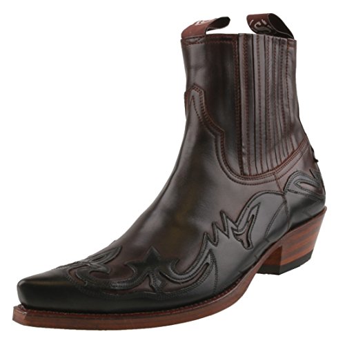 Sendra Boots - Botines para hombre, marrón - marrón oscuro, 44