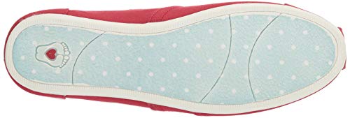 Skechers Bobs Plush Peace & Love Espadrilles 34 EU - Alpargatas para Mujer, Color Rojo, Talla 38 EU