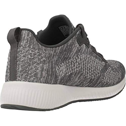 Skechers Bobs Squad Mega Hot - Zapatillas de entrenamiento para mujer, color Gris, talla 41 EU