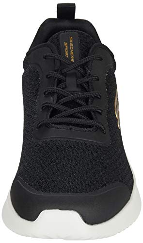 Skechers - Bounder - Zapatillas para hombre, color Negro, talla 45 EU