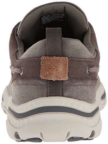 Skechers Creston-Vosen, Zapatillas Hombre, Gris (TPE), 44 EU