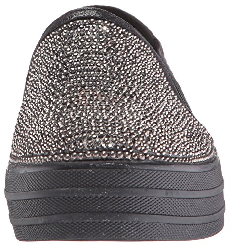 Skechers Double Up Shiny Dancer, Zapatillas Mujer, Negro (BBK), 38 EU