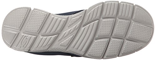 Skechers Equalizer-Double Play, Mocasines Hombre, Azul (Navy), 44 EU