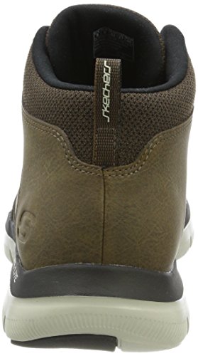 Skechers Flex Advantage 2.0, Zapatillas Altas Hombre, Marrón (Chocolate), 43 EU