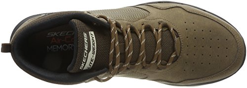 Skechers Flex Advantage 2.0, Zapatillas Altas Hombre, Marrón (Chocolate), 43 EU