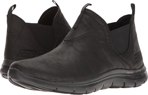 Skechers Flex Appeal 2.0 - Done Deal Women's Lite Weight Black BBK, tamaño de Zapato:EUR 38