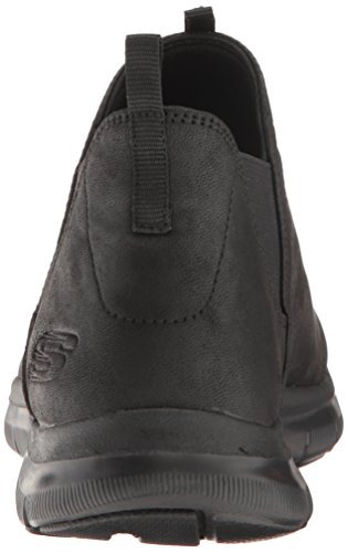 Skechers Flex Appeal 2.0 - Done Deal Women's Lite Weight Black BBK, tamaño de Zapato:EUR 38