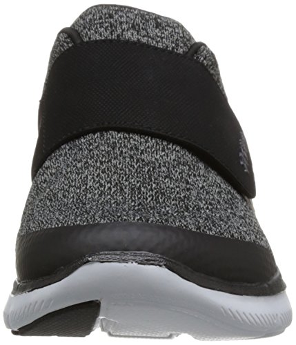 Skechers Flex Formadores De Recurso 2.0 Paso Adelante Mujeres 4 UK/ 37 EU Negro/Blanco