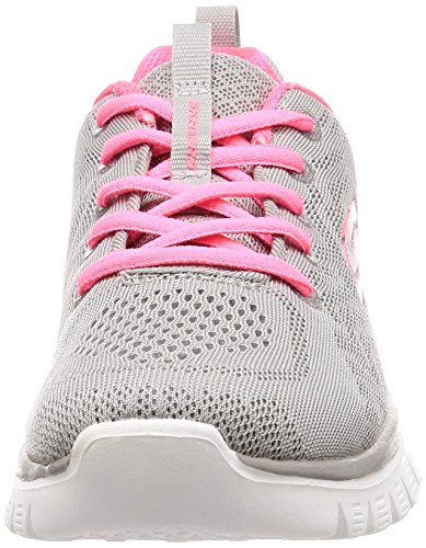 Skechers Graceful-Get Connected, Zapatillas Mujer, Multicolor (GYCL Black Mesh/Trim), 41 EU