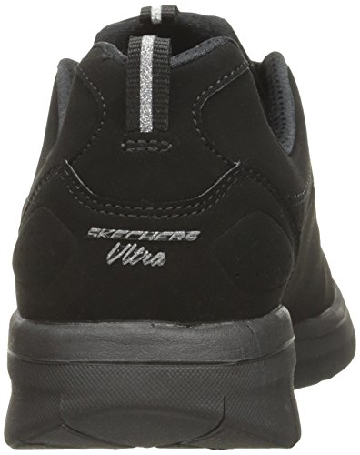 Skechers Mujer Negro Synergy 2.0 Side Step Trainer-UK 3