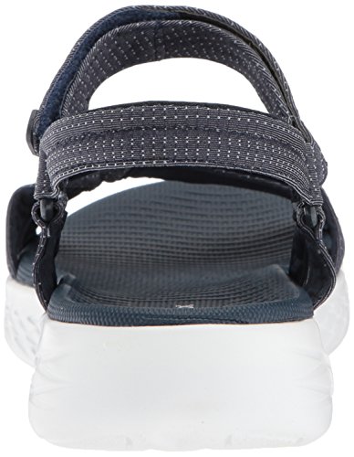 Skechers On The Go 600 15316-nvy, Sandalias Deportivas Mujer, Azul (Navy 15316/Nvy), 40 EU