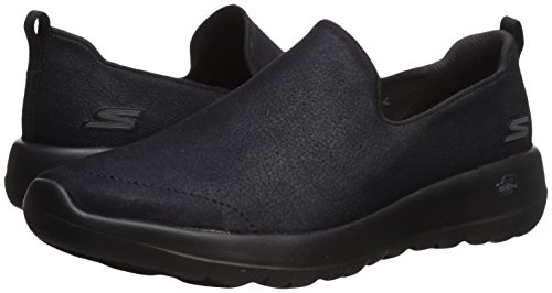 Skechers Performance Go Walk Joy-Gratify, Zapatillas sin Cordones Mujer, Negro (BBK Black Textile/Trim), 39 EU