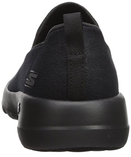 Skechers Performance Go Walk Joy-Gratify, Zapatillas sin Cordones Mujer, Negro (BBK Black Textile/Trim), 39 EU