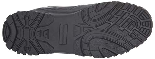 Skechers Relment-Traven, Botas de Senderismo Hombre, Negro (BBK Black Leather), 46 EU