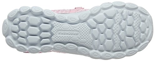 Skechers Skech Flex 2.0-Comfy Crochete, Merceditas Niños, Rosado (PKSL), 28 EU