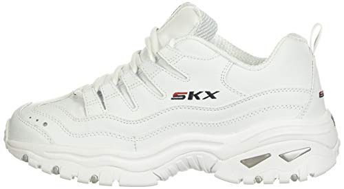 Skechers - Women's Energy - Timeless Vision - Zapatillas para mujer, blanco (Blanco), 37 EU