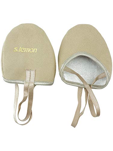 S.lemon Zapatillas Medias de Ballet Baile de Material Vegano Zapatos de Gimnasia Rítmica (27-30 EU)