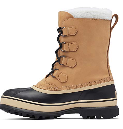 Sorel Caribou, Botas de Invierno Hombre, Marrón (Buff), 44 EU