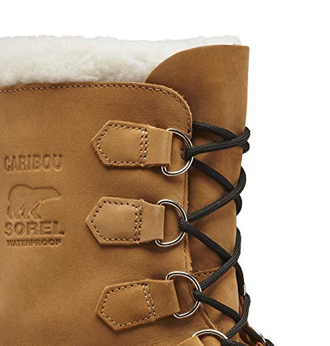 Sorel Caribou, Botas de Invierno Hombre, Marrón (Buff), 44.5 EU