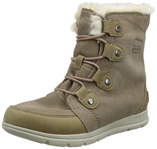 Sorel Explorer Joan, Botas para Nieve Mujer, Marrón (Ash Brown), 36 EU