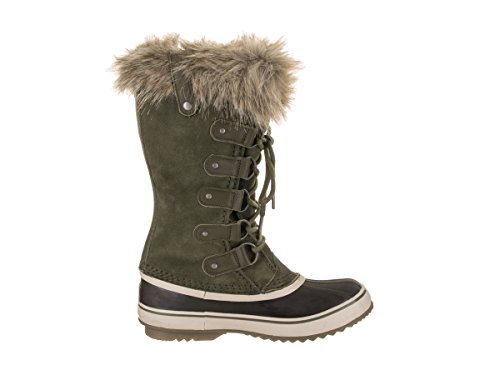 Sorel Joan of Arctic, Botas Mujer, Verde (Nori)/Negro (Dark Stone), 37 EU