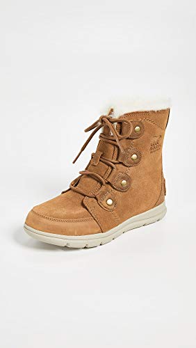 Sorel Madson Chukka Waterproof Botas para Nieve, Mujer, Marrón (Camel Brown, Ancient Fossil), 37 EU