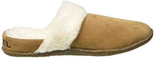 Sorel NAKISKA SLIDE II Pantuflas Mujer, Marrón (Camel Brown, Natural), 42 EU