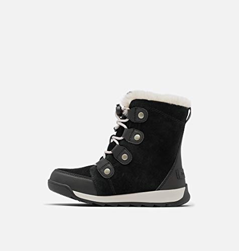 Sorel Youth Whitney II Suede, Botas para Nieve Unisex Adulto, Negro (Black), 39 EU