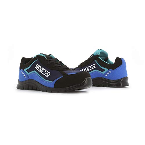 Sparco - Zapatillas Nitro S3 Black/Azul talla 43